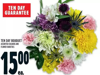 Metro Ten day bouquet offer