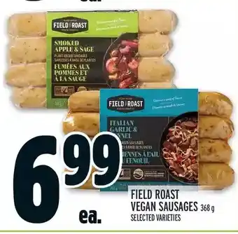 Metro Field roast vegan sausages offer
