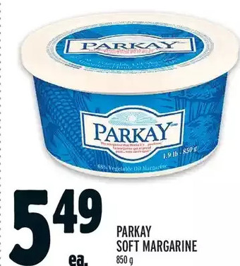 Metro Parkay soft margarine offer