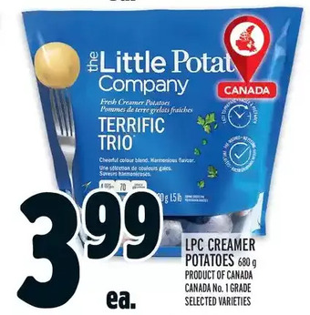 Metro Lpc creamer potatoes offer