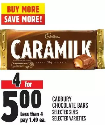 Metro Cadbury chocolate bars offer