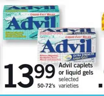 Fortinos Advil vaplets or liquid gels offer