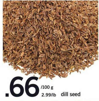 Fortinos Dill seed offer