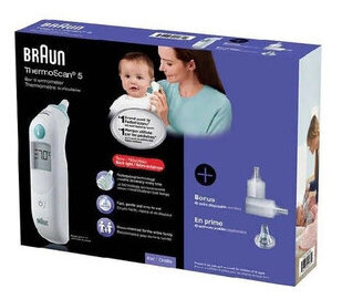 Costco Braun ThermoScan 5 Ear Thermometer with 61 Lens Filters offer