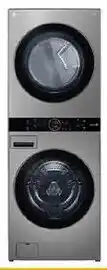 Costco LG Graphite Steel Single Unit Front Load WashTower with 5.2 cu offer