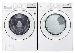 Costco LG 2-Piece White Laundry Suite with 5.2 cu. ft. Front Load Washer offer