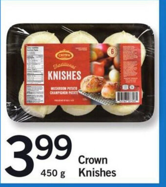 Fortinos Crown Knishes offer