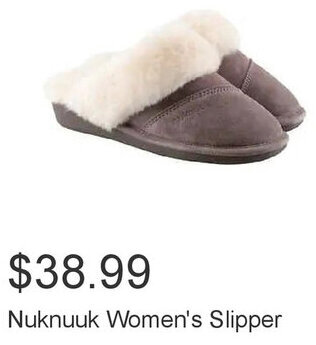 Costco Nuknuuk Women's Slipper offer