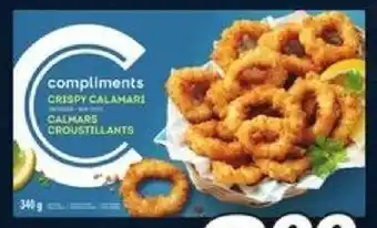 IGA Frozen Crispy Calamari 340g offer