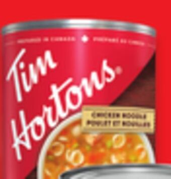 Walmart Tim hortons soup offer