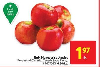 Walmart Bulk honeycrisp apples offer