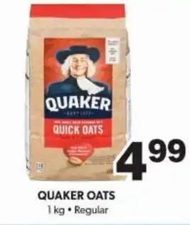 Colemans Quaker Oats 1kg offer
