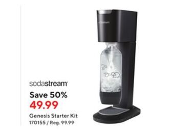 Staples Sodastream genesis starter kit offer