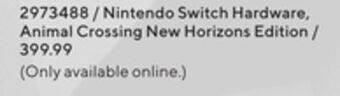 Staples Nintendo switch hardware animal crossing new horizons edition offer