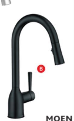 Lowe's Moen "adler" pull-down kitchen faucet offer