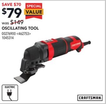 Lowe's Craftsman oscillating tool offer