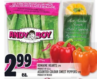 Metro Romaine hearts offer