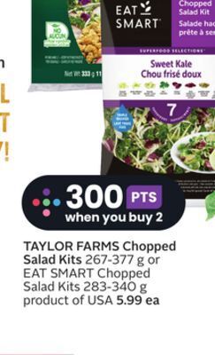 Sobeys Taylor farms chopped salad kits offer
