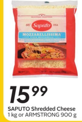 Sobeys Saputo shredded cheese offer