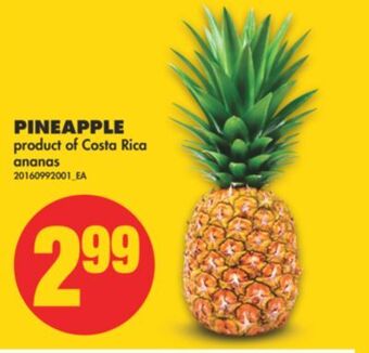 No Frills Pineapple offer