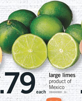 Fortinos Large limes offer