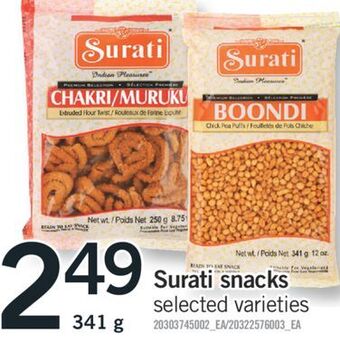 Fortinos Surati snacks, 341 g offer