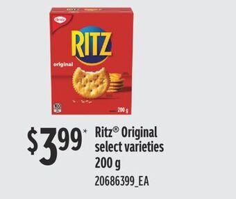 Fortinos Ritz® original, 200 g offer