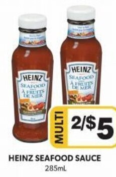Colemans Heinz Seafood Sauce 285mL offer