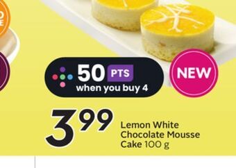 Sobeys Lemon white chocolate mousse cake offer