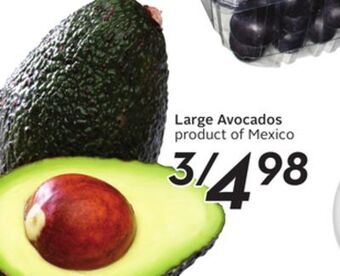 Sobeys Large avocados offer