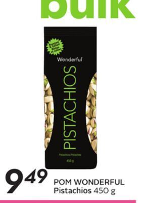 Sobeys Pom wonderful pistachios offer