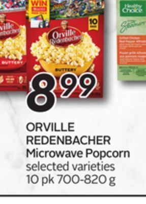 Sobeys Orville redenbacher microwave popcorn offer