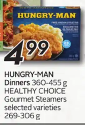 Sobeys Hungry-man dinners offer