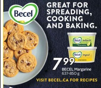 Sobeys Becel margarine offer