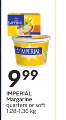 Sobeys Imperial margarine offer