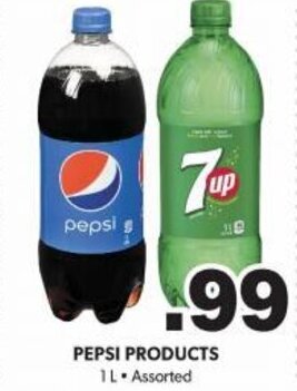 Colemans Pepsi Products 1L Assorted offer