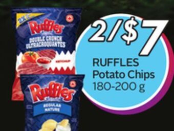 Sobeys Ruffles potato chips offer