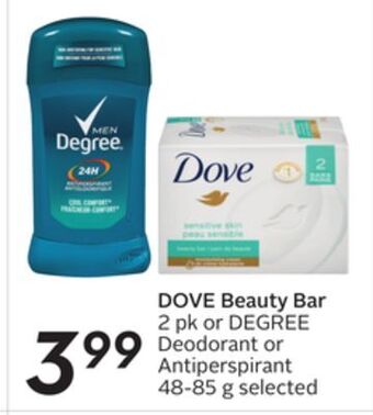 Sobeys Dove beauty bar offer