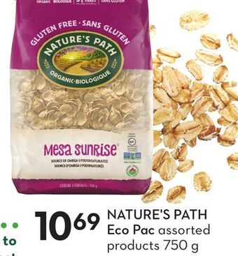 Sobeys Nature's path eco pac offer
