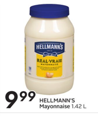 Sobeys Hellmann's mayonnaise offer