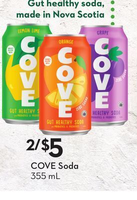 Sobeys Cove soda offer