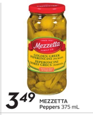 Sobeys Mezzetta peppers offer