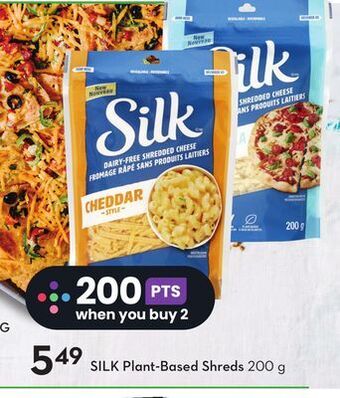 Sobeys Silk plant-based shreds offer