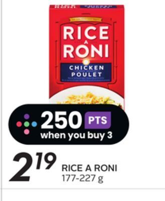 Sobeys Rice a roni offer