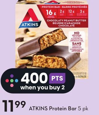 Sobeys Atkins protein bar offer