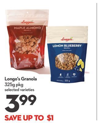 Longo's Longo's granola offer