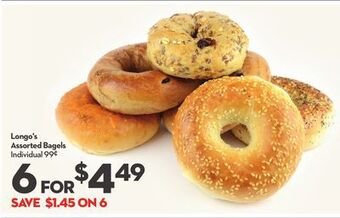 Longo's Longo's assorted bagels offer