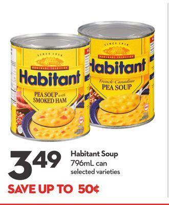 Longo's Habitant soup offer