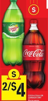Food Basics Coca-cola or canada dry offer