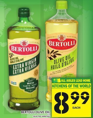 Food Basics Bertolli olive oil offer